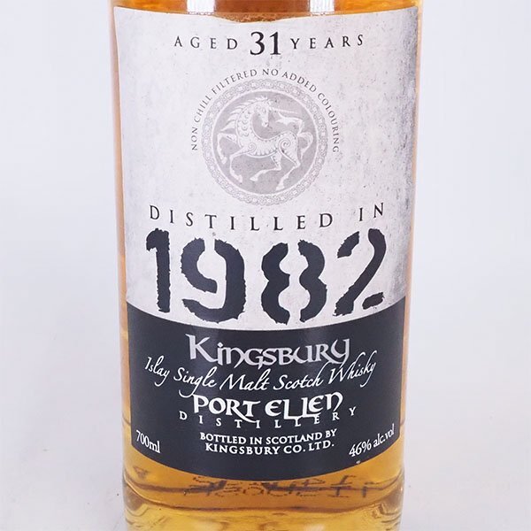 ☆ポート エレン 31年 1982 キングスバリー *箱付 ※ 700ml 46 ☆ポート エレン 31年 1982 キングスバリー *箱付 ※ 700ml 46