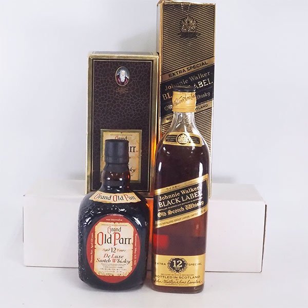 2本セット☆オールドパー 12年 デラックス /ジョニーウォーカー 2本セット☆オールドパー 12年 デラックス /ジョニーウォーカー