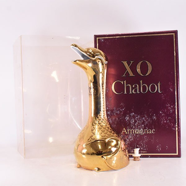 ☆シャボー XO ゴールドグース 金 陶器 *ポアラー 箱付 ※ 内容 ☆シャボー XO ゴールドグース 金 陶器 *ポアラー 箱付 ※ 内容