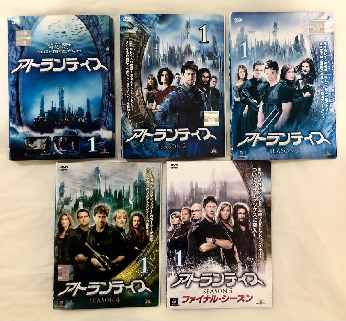 最終値下げ スターゲイト アトランティス 1〜ファイナル DVD 全35巻セット スターゲイト アトランティス』1〜ファイナル 全35巻 日本語