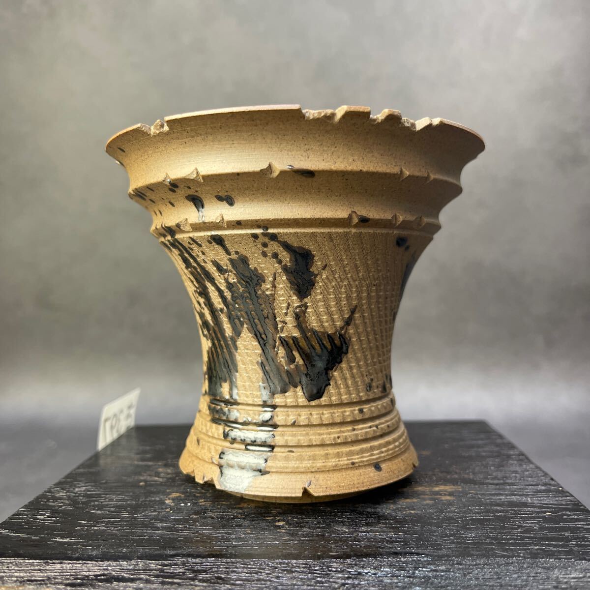 さ397 HAND Made 植木鉢 陶器検(アガベ パキプス 姫巌竜 帝釈天 さ397 HAND Made 植木鉢 陶器検(アガベ パキプス 姫巌竜 帝釈天