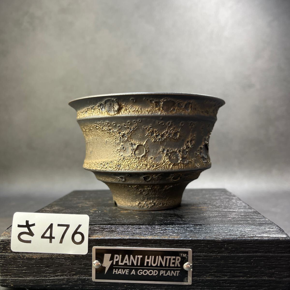 さ476 HAND Made 植木鉢 陶器検(アガベ パキプス 姫巌竜 帝釈天 さ476 HAND Made 植木鉢 陶器検(アガベ パキプス 姫巌竜 帝釈天