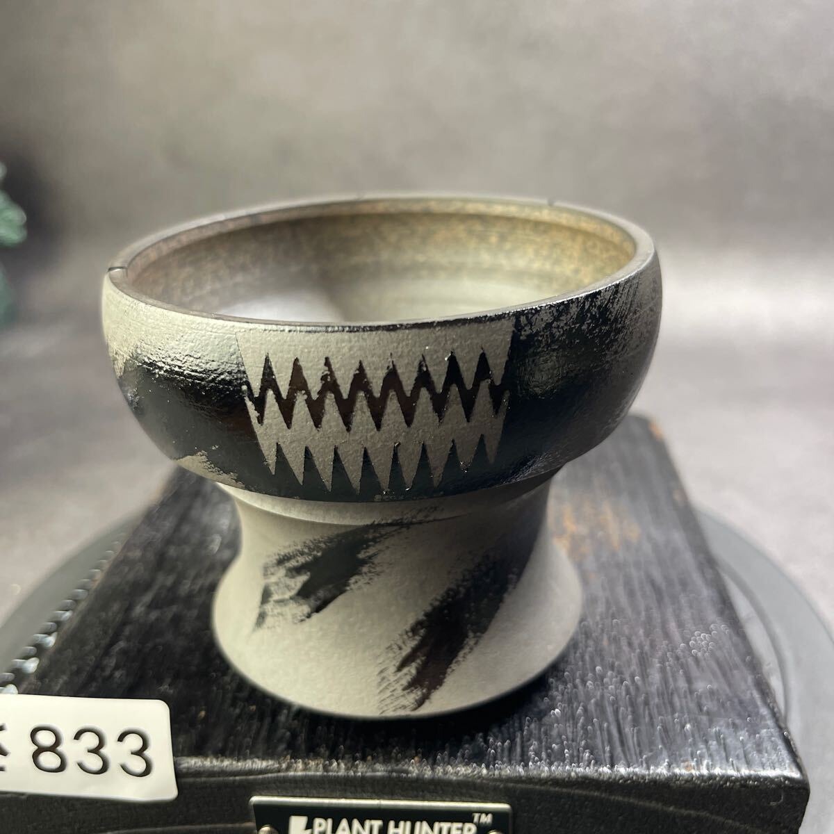 さ833 HAND Made 植木鉢 陶器検(アガベ パキプス 姫巌竜 帝釈天 さ833 HAND Made 植木鉢 陶器検(アガベ パキプス 姫巌竜 帝釈天