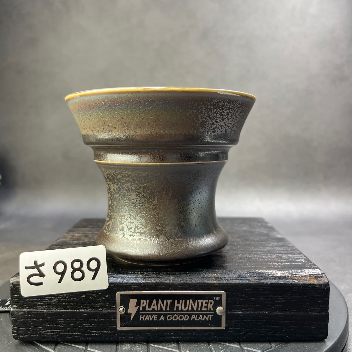 さ989 HAND Made 植木鉢 陶器検(アガベ パキプス 姫巌竜 帝釈天 さ989 HAND Made 植木鉢 陶器検(アガベ パキプス 姫巌竜 帝釈天