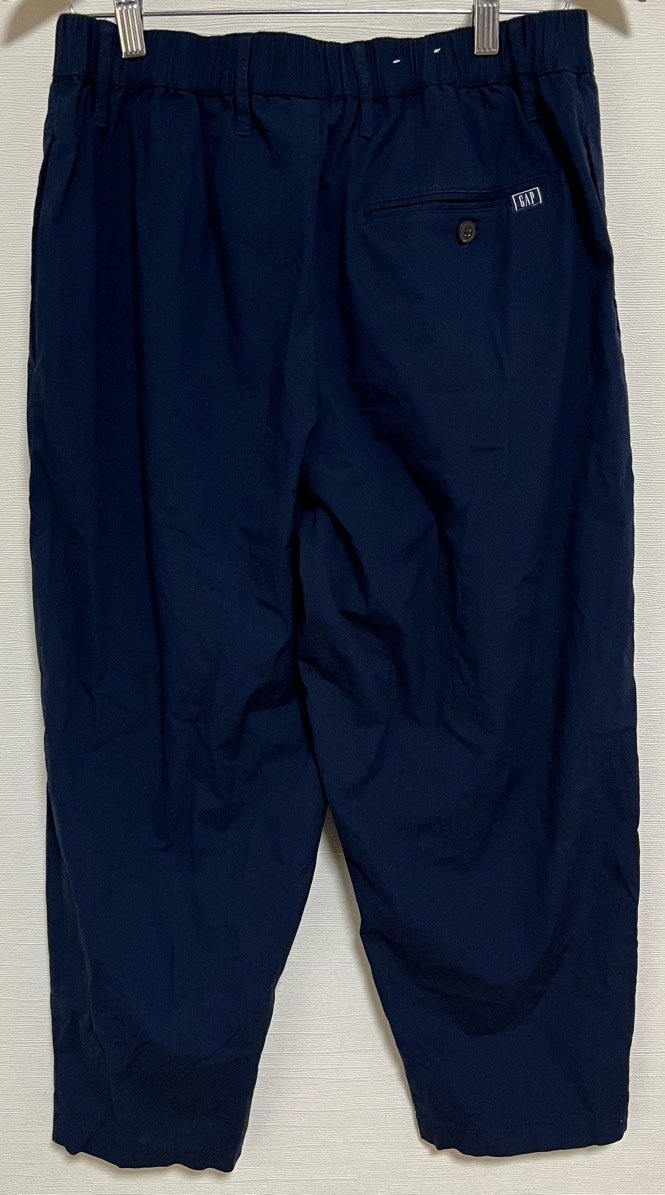 GAP コットン パンツ ネイビー S 古著 ギャップ 綿パンツ 綿パン 薄手