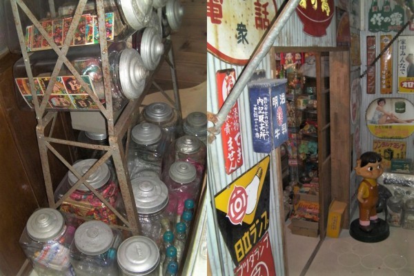 出品の品を使って駄菓子屋を再現(xiàn)しました