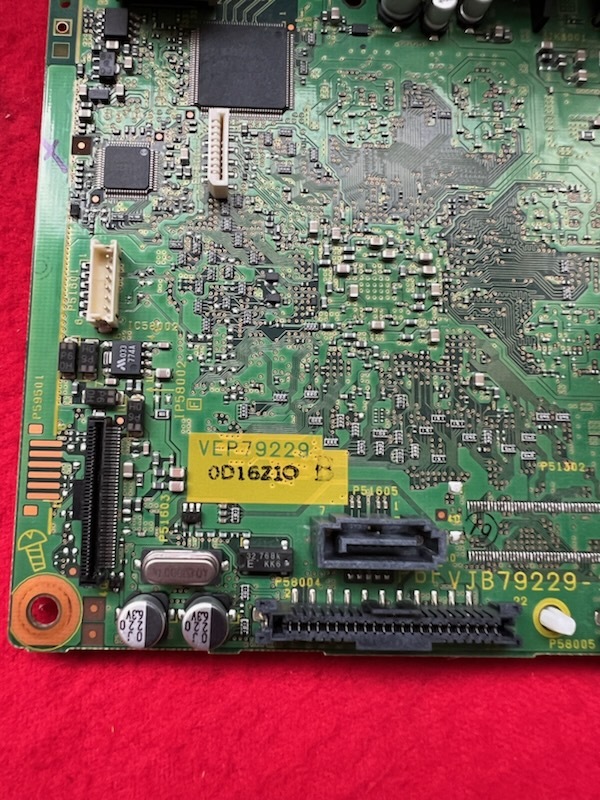 Panasonic DMR-XE100('11)用地デジチューナー基盤 動(dòng)作確認(rèn)済　(D28)