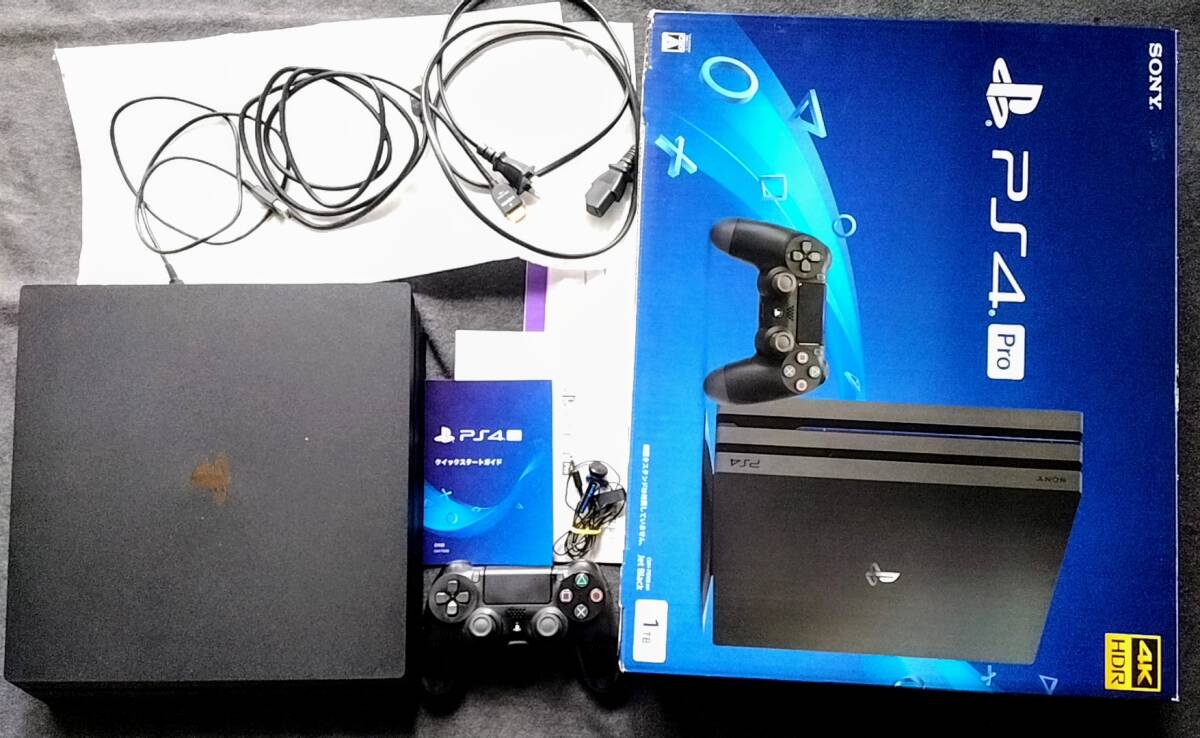 500GB SSD換装品 PlayStation 4 Pro ジェット・ブラック CUH 500GB SSD換装品 PlayStation 4 Pro ジェット・ブラック CUH