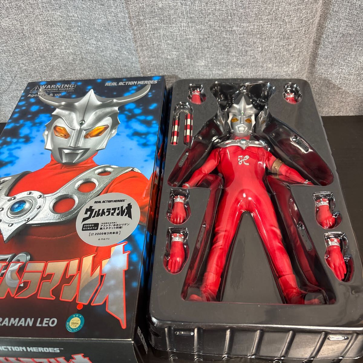 ☆未開封☆リアルアクションヒーローズ ウルトラマンレオ Amazon | TAMASHII NATIONS TAMASHII NATIONS S.H.フィギュ