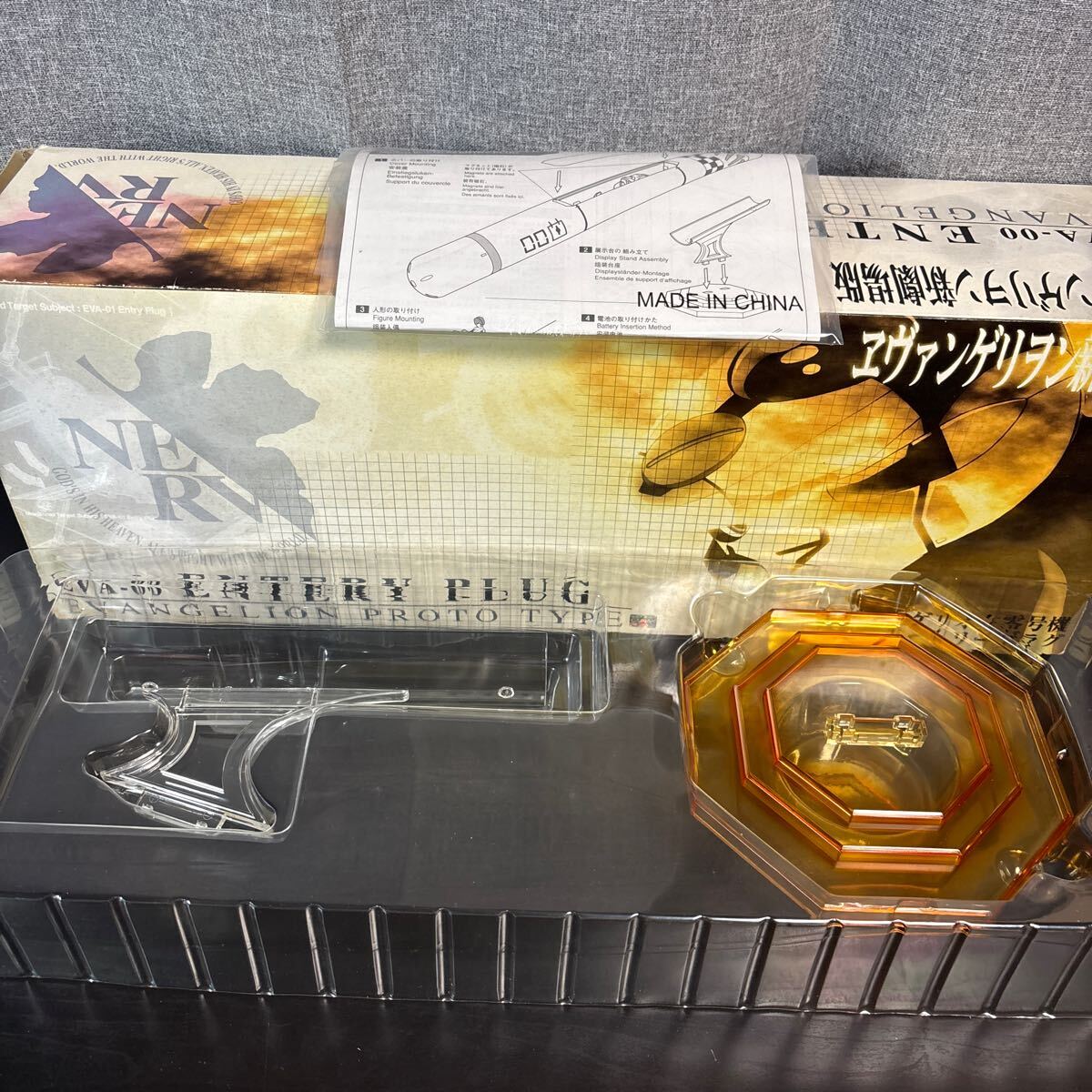 hhoo Sky сеть . Van geli.n новый театр версия Evangelion Unit 00 Ayanami Rei вход штекер дисплей модель конечный продукт 