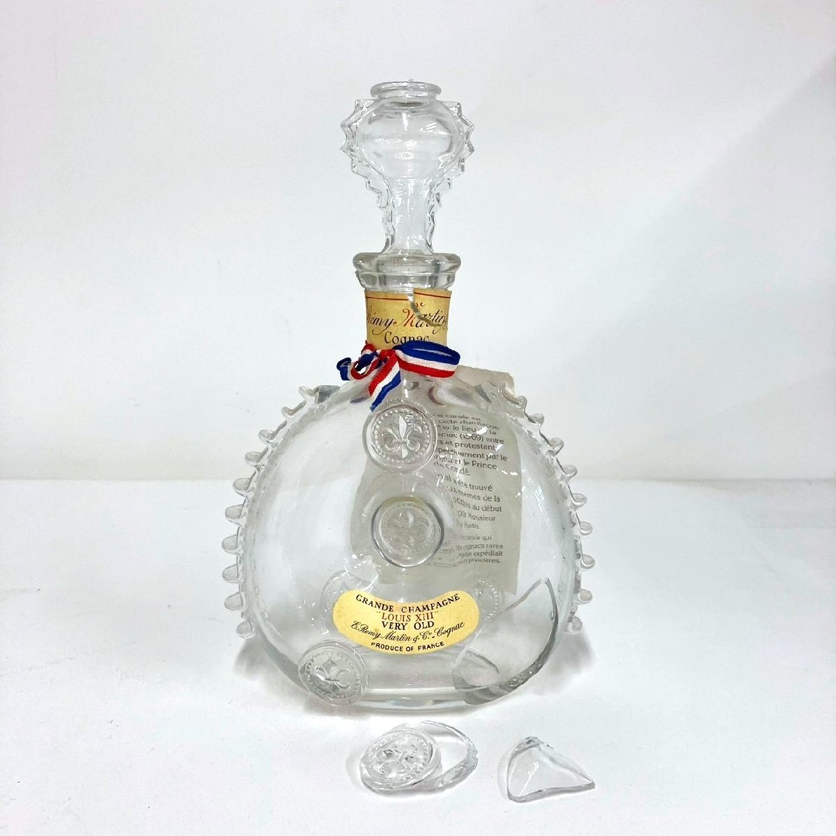 K1304【空き瓶/割れあり】 Remy Martin レミー・マルタン GRANDE K1304【空き瓶/割れあり】 Remy Martin レミー・マルタン GRANDE