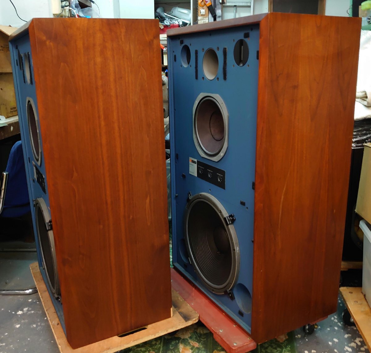 A&P JBL4343B スピーカーペア メンテ済み:発送可能(スピーカー A&P JBL4343B スピーカーペア メンテ済み:発送可能(スピーカー