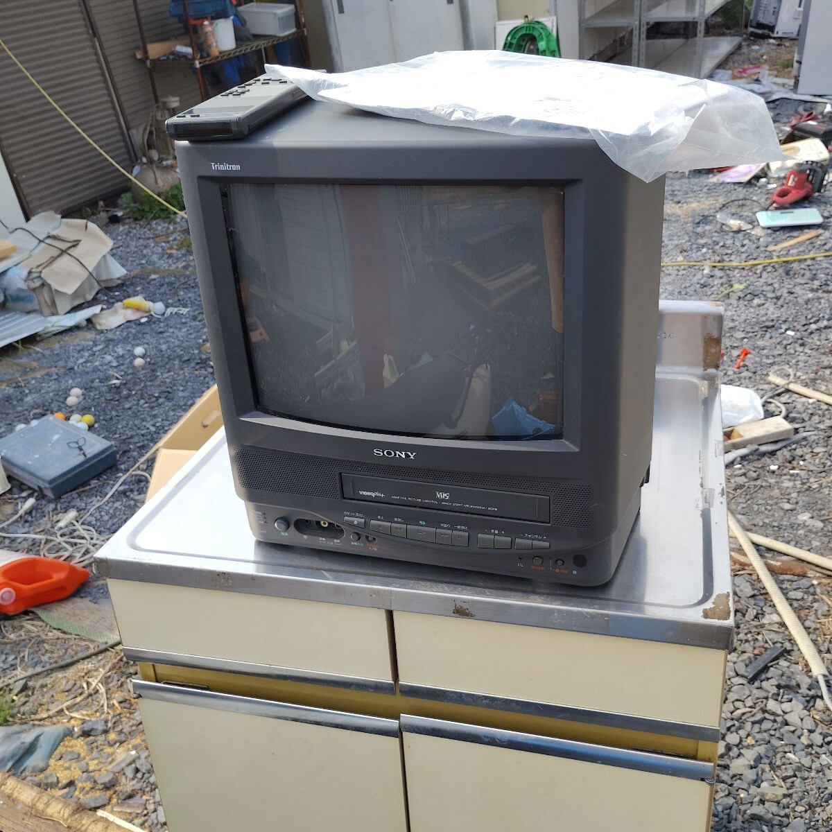 ブラウン管テレビ テレビデオ トリニトロン SONY KV-14VHT1 ブラウン管テレビ テレビデオ トリニトロン SONY KV-14VHT1