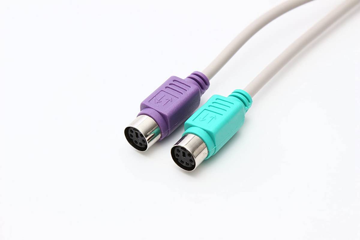 【送料無料】USB-PS/2 変換ケーブル FS-064 PS2 キーボード?マウスをUSB接続で使える 互換品