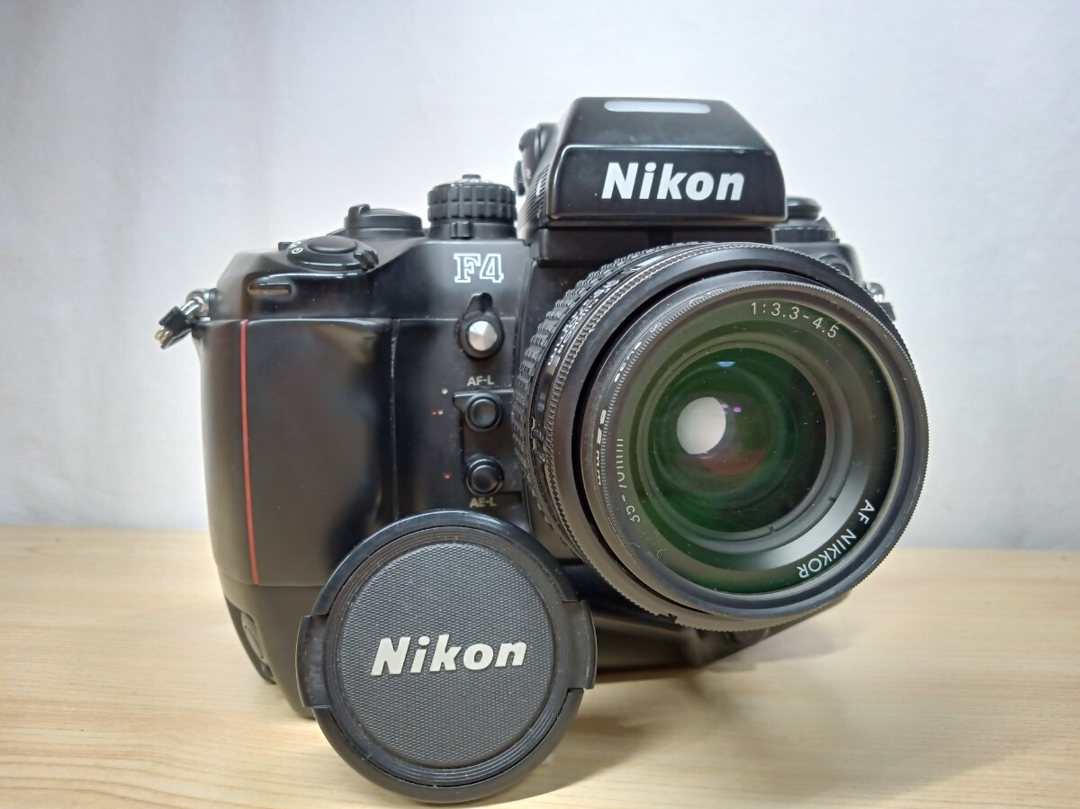 Nikon ニコン F4 MB-21 DP-20 + AF NIKKOR 35-70mm 1:3.3-4.5 Nikon ニコン F4 MB-21 DP-20 + AF NIKKOR 35-70mm 1:3.3-4.5