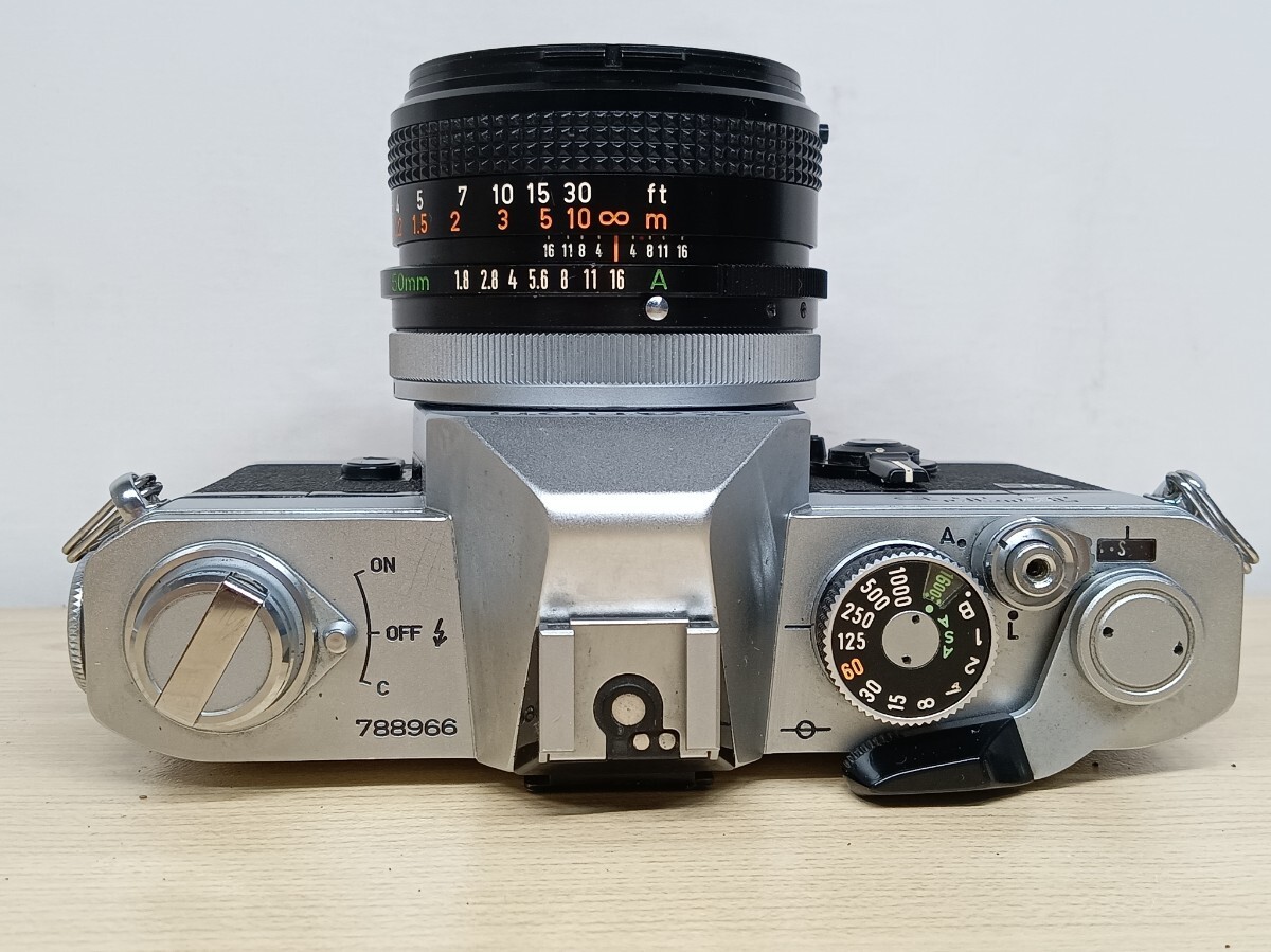 Canon キャノン FTb+LENS FD 50mm 1:1.8 S.C. シルバー そ26 Canon キャノン FTb+LENS FD 50mm 1:1.8 S.C. シルバー そ26