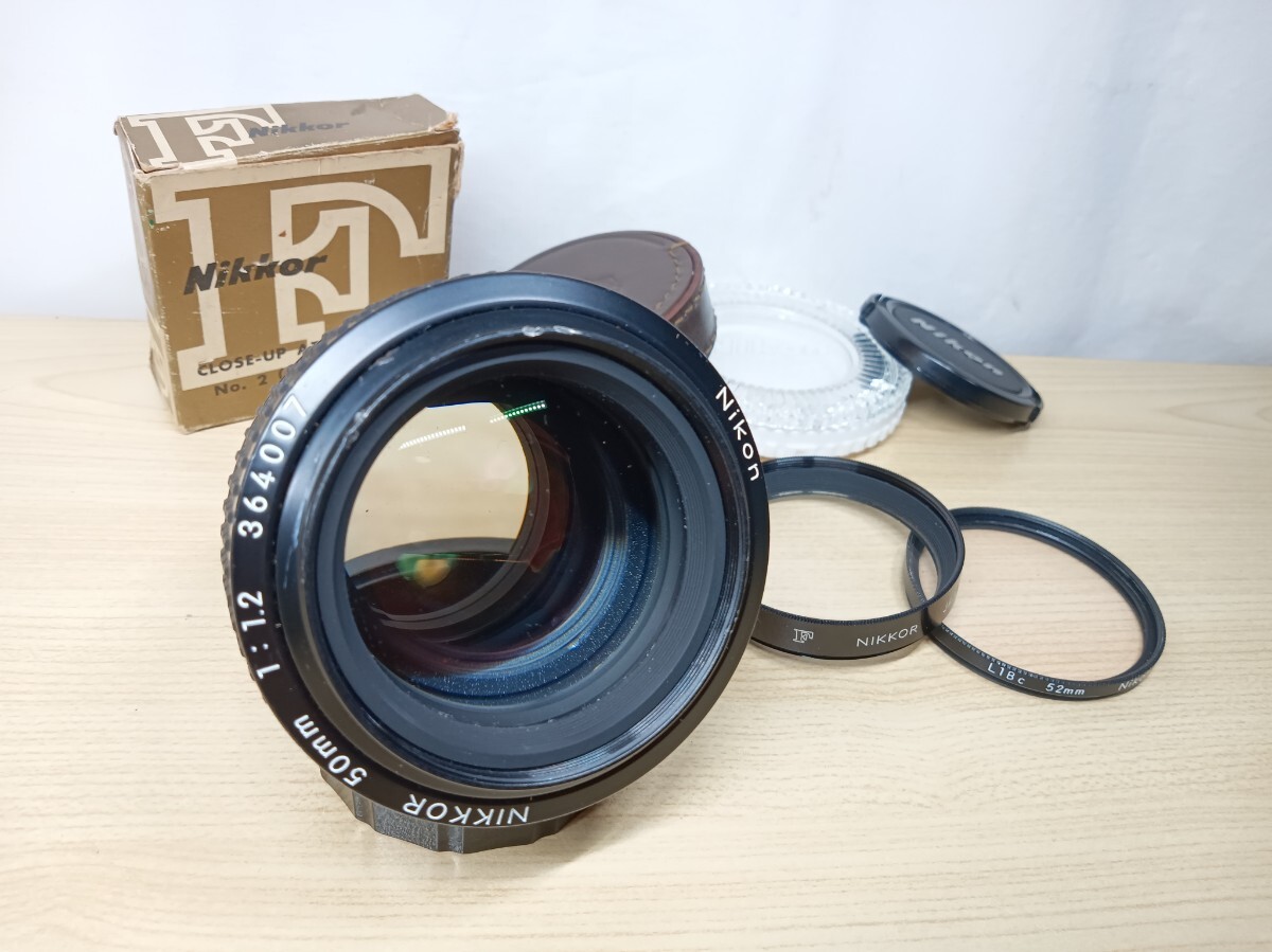 美品】NIKON ニコン Ai-s Nikkor 50mm F1.2 nikon オールド 美品】NIKON ニコン Ai-s Nikkor 50mm F1.2 nikon オールド