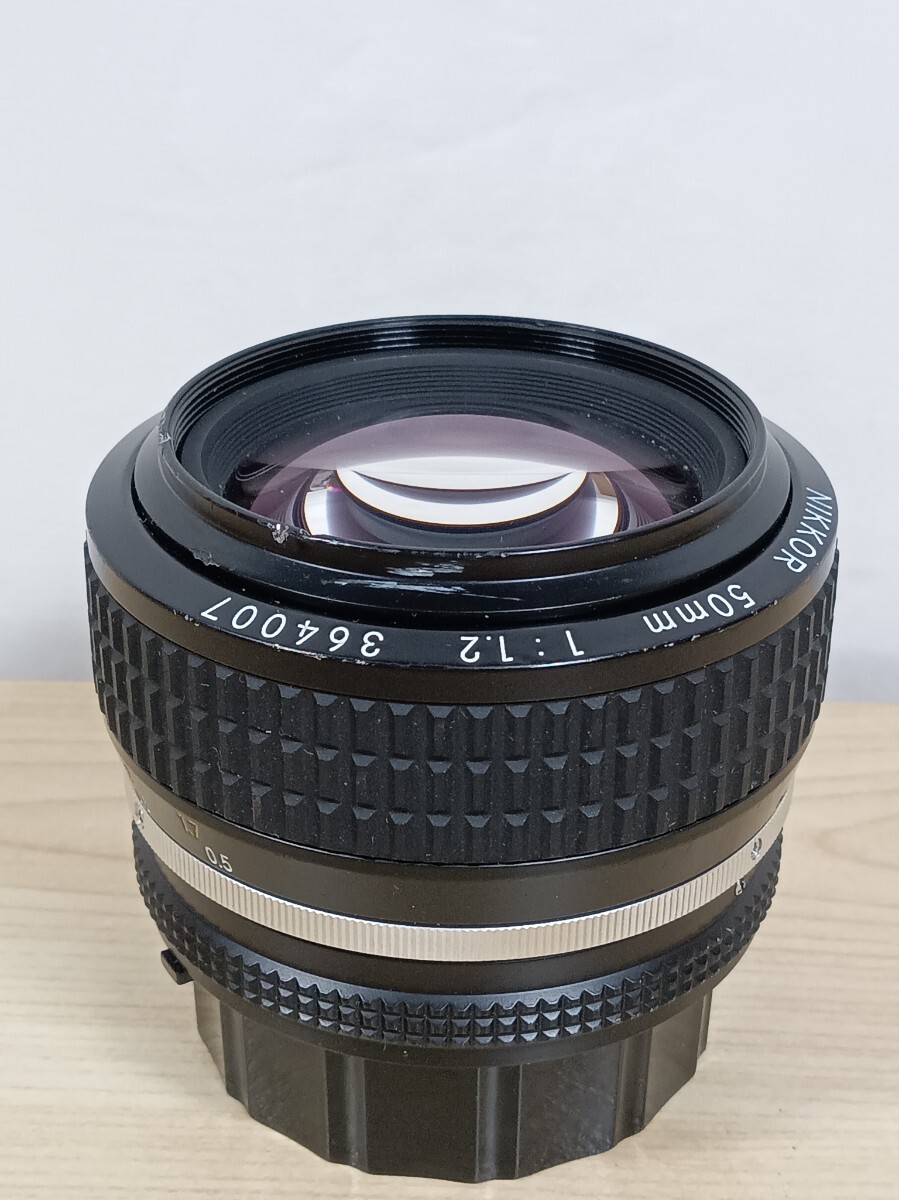 美品】NIKON ニコン Ai-s Nikkor 50mm F1.2 nikon オールド 美品】NIKON ニコン Ai-s Nikkor 50mm F1.2 nikon オールド