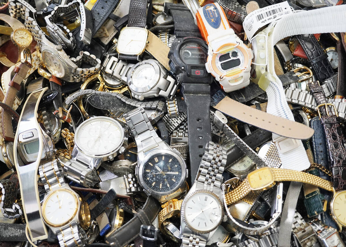 もらって 嬉しい お歳暮 ランキング ジャンク時計まとめ 約10kg以上!SEIKO・CITIZEN・G-SHOCK その他
