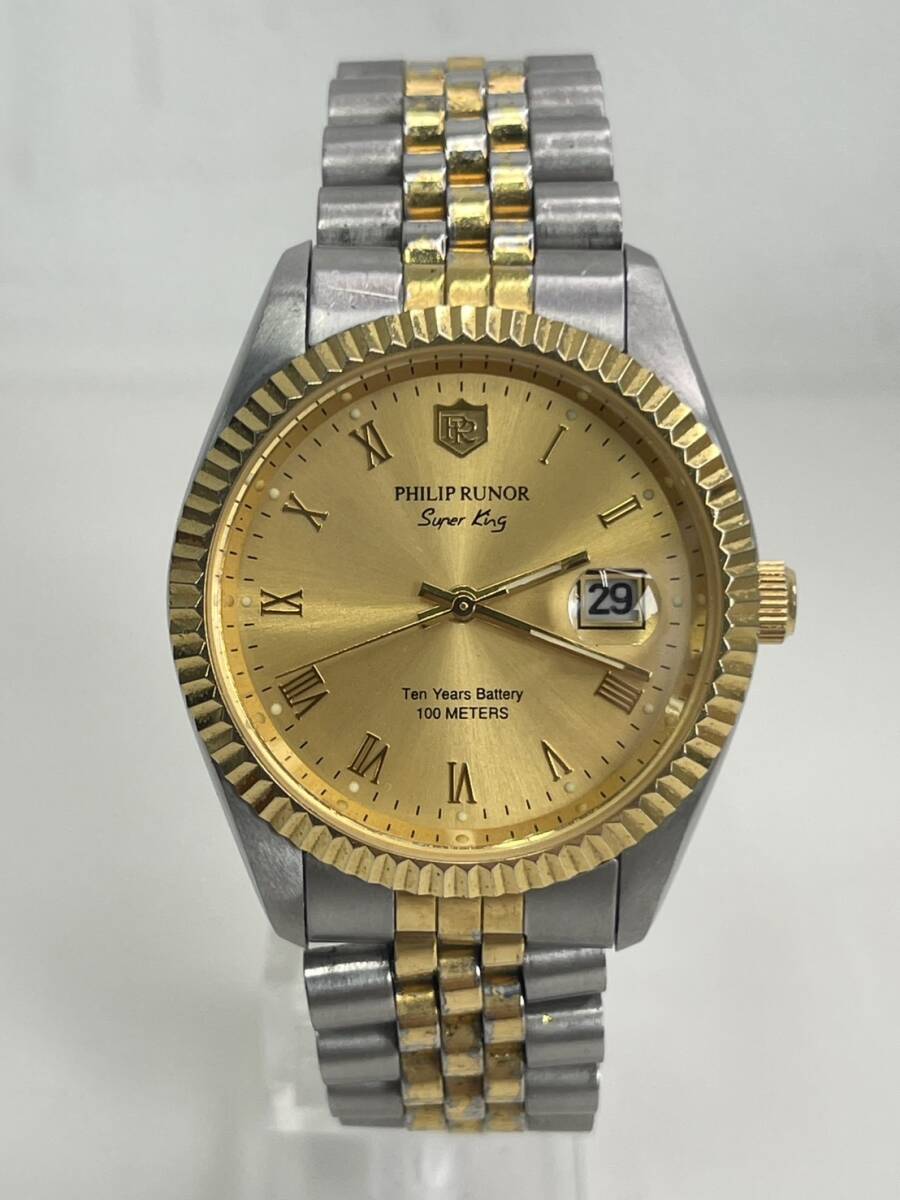 PHILIP RUNOR フィリップ ルノー DATE JUST デイトジャスト PHILIP RUNOR フィリップ ルノー DATE JUST デイトジャスト