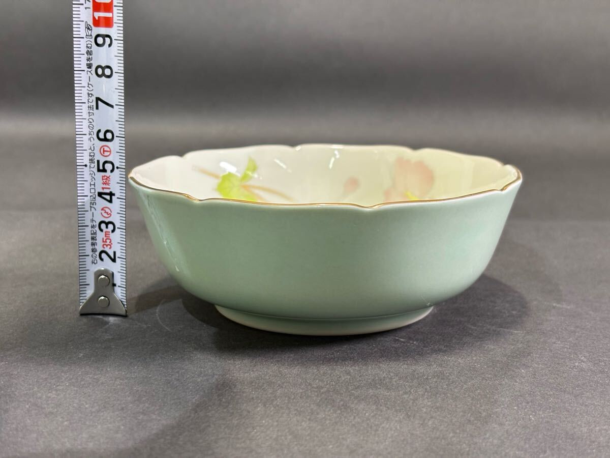 4-4-6 新品未使用品☆ 深川製磁 有田焼 小鉢揃 新ポピー13cm 4-4-6 新品未使用品☆ 深川製磁 有田焼 小鉢揃 新ポピー13cm