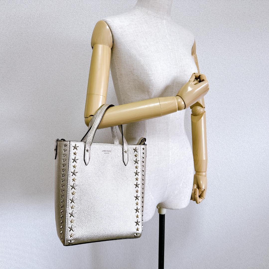 JIMMY CHOO ジミーチュウ ペガシ ショルダーバッグ スター JIMMY CHOO ジミーチュウ ペガシ ショルダーバッグ スター