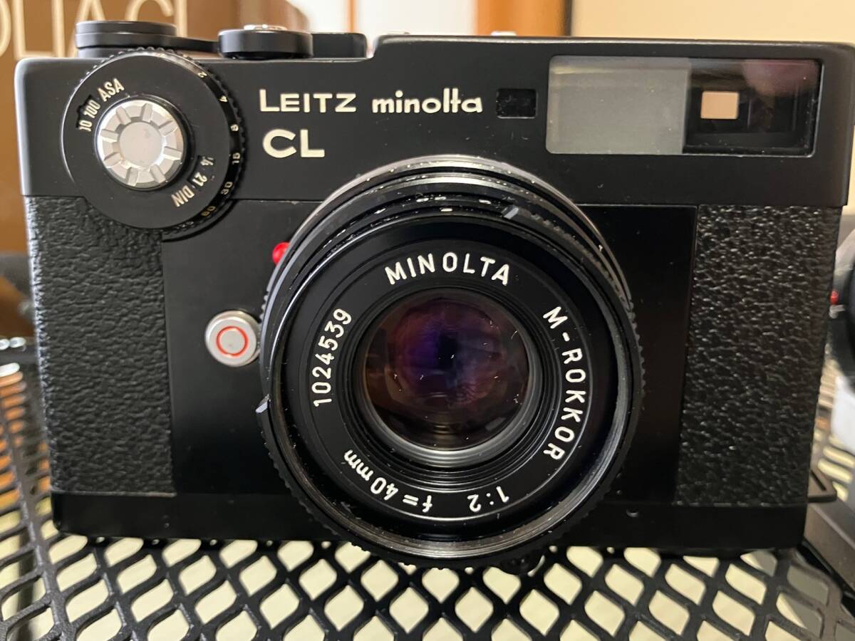 Leitz Minolta CL Mマウント M-ROKKOR 1:2 F=40mm 28mm 1:2.8 1 Leitz Minolta CL Mマウント M-ROKKOR 1:2 F=40mm 28mm 1:2.8 1
