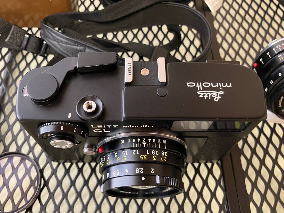 Leitz Minolta CL Mマウント M-ROKKOR 1:2 F=40mm 28mm 1:2.8 1 Leitz Minolta CL Mマウント M-ROKKOR 1:2 F=40mm 28mm 1:2.8 1