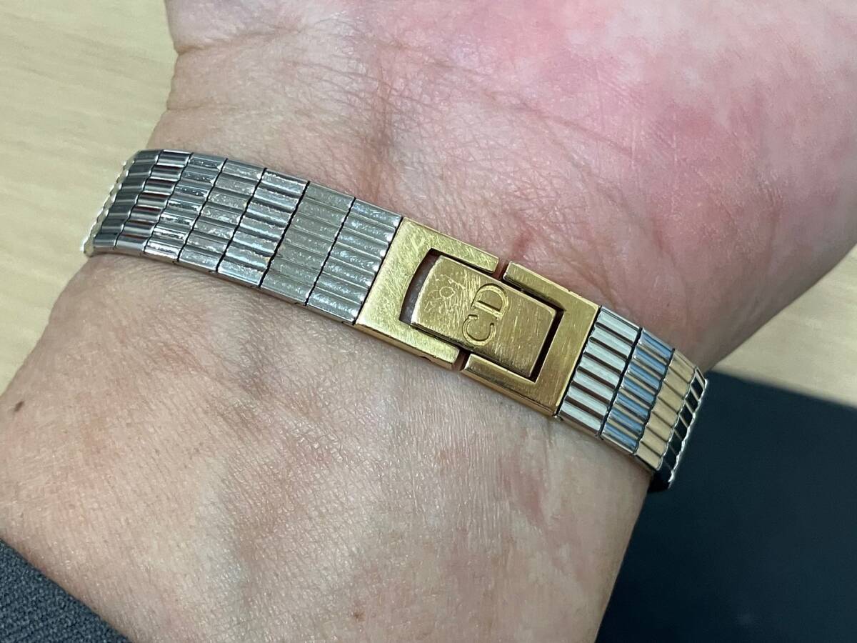 4988素敵 Christian Dior クリスチャンディオール 3025 QZ 青 4988素敵 Christian Dior クリスチャンディオール 3025 QZ 青
