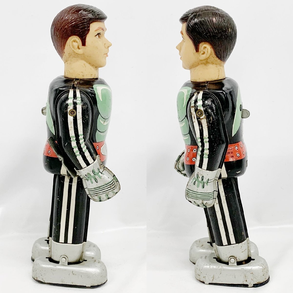 仮面ライダー エンゼル 二足歩行 ゼンマイ式 ブリキ 石森プロ 仮面ライダー エンゼル 二足歩行 ゼンマイ式 ブリキ 石森プロ