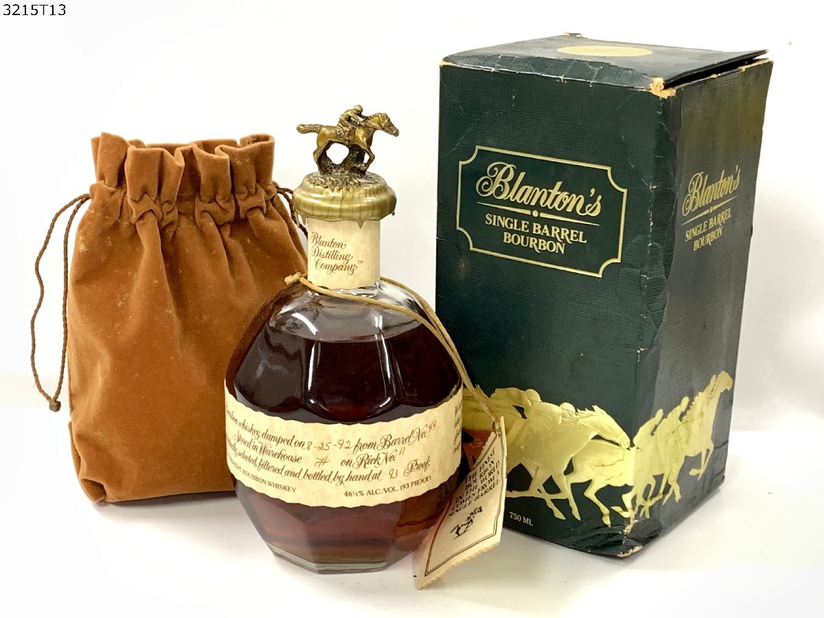 未開栓 BLANTON'S ブラントン SINGLE BARREL BOURBON 750ml 46.5 未開栓 BLANTON'S ブラントン SINGLE BARREL BOURBON 750ml 46.5