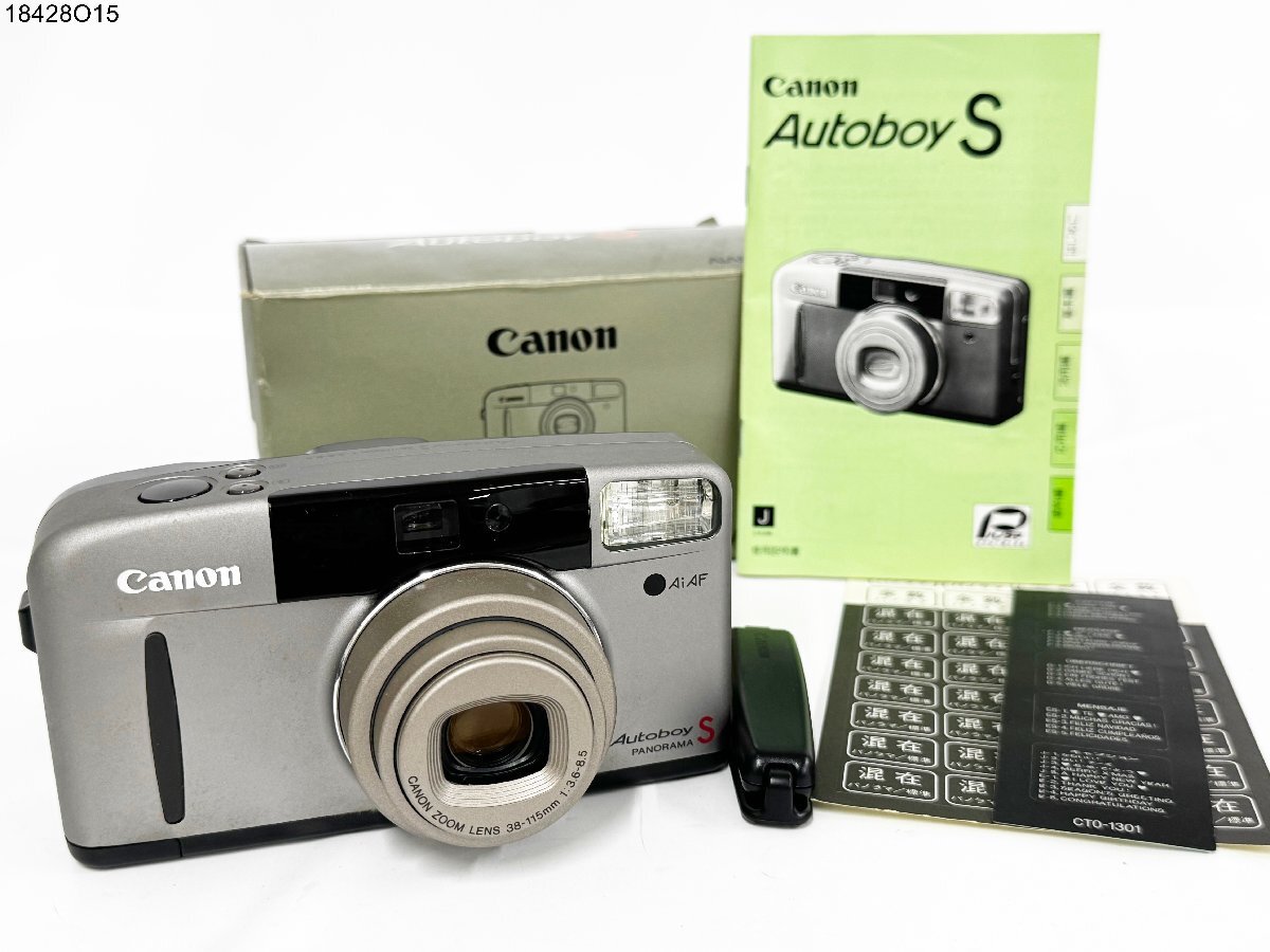 シャッターOK Canon キャノン Autoboy S PANORAMA オートボーイ シャッターOK Canon キャノン Autoboy S PANORAMA オートボーイ