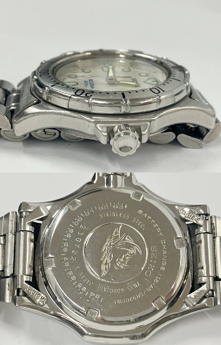 稼働品 SEIKO セイコー SCUBA 200m スキューバ 7N35-6000 稼働品 SEIKO セイコー SCUBA 200m スキューバ 7N35-6000