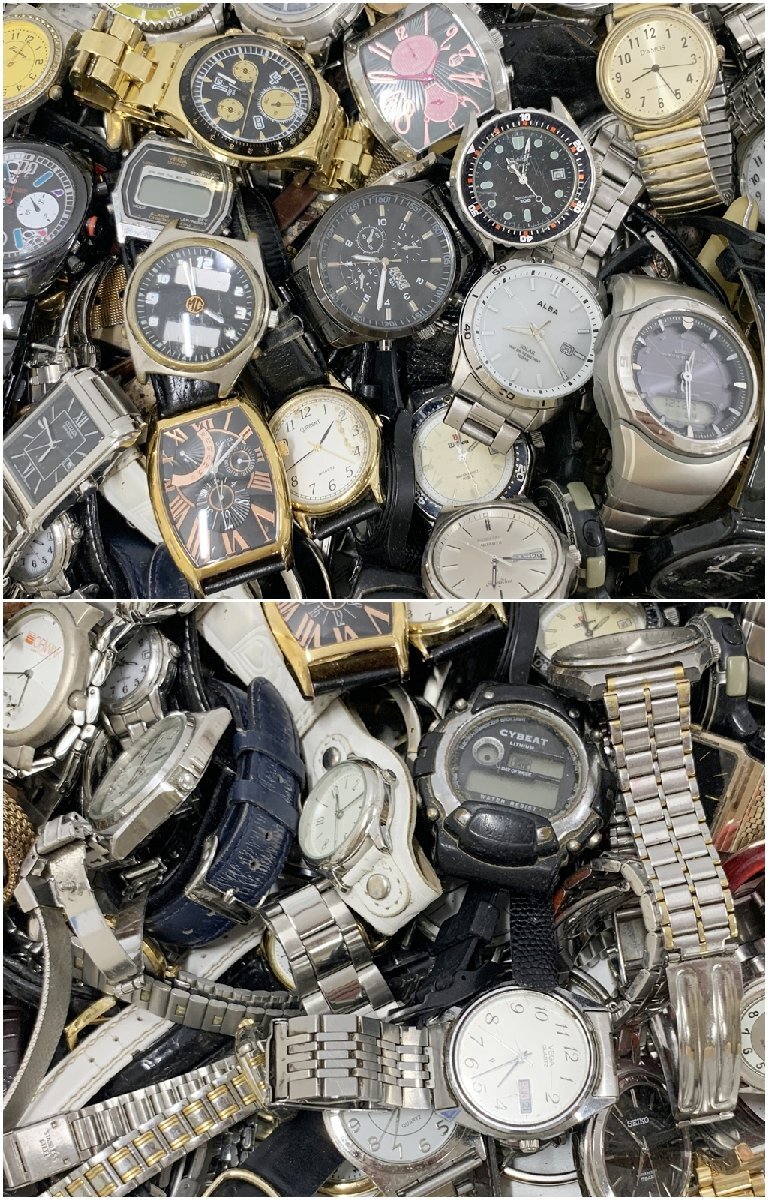 定番の冬ギフト ジャンク 腕時計 大量 約400点 16kg~ SEIKO/CITIZEN/CASIO その他