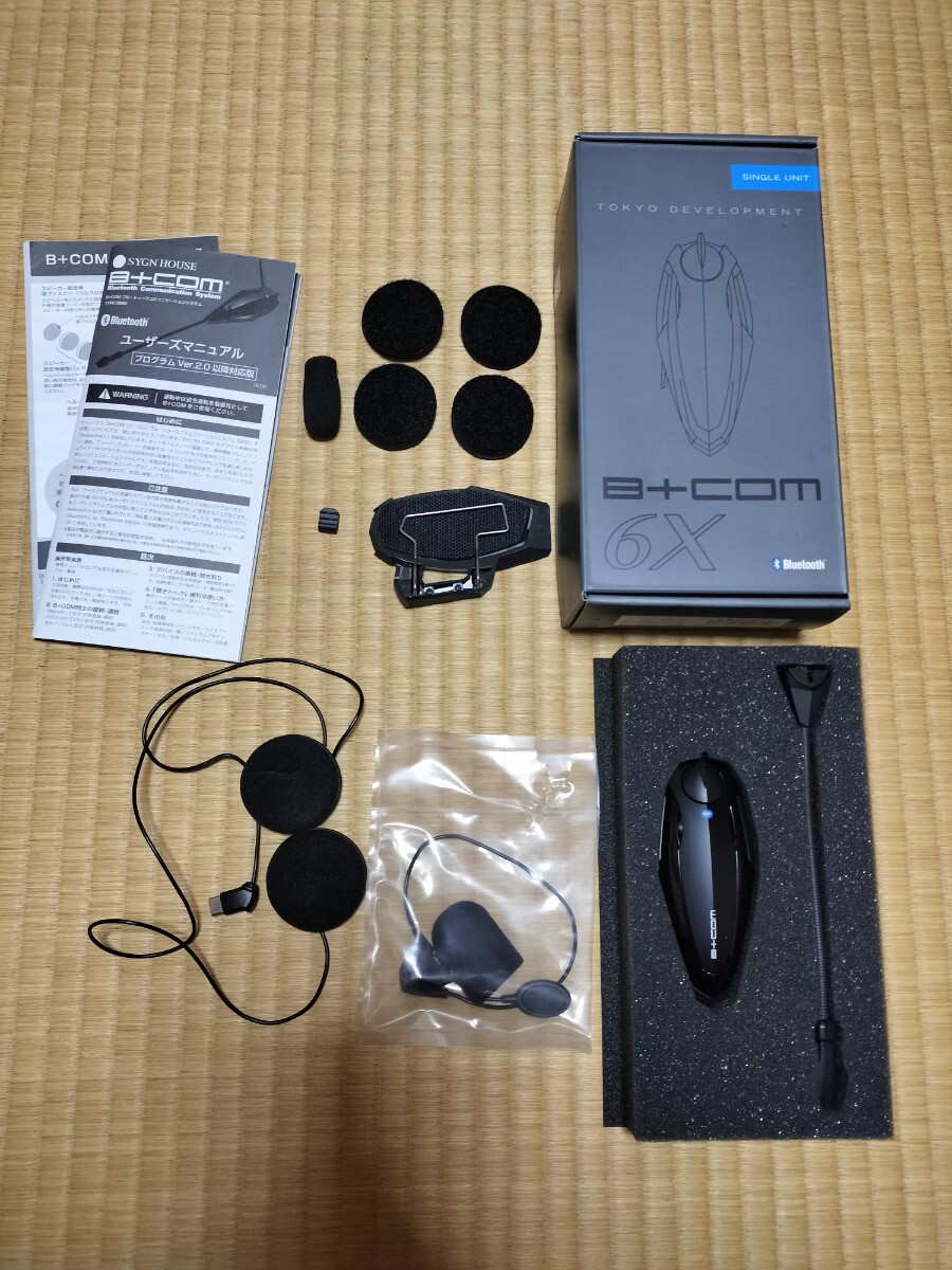 サインハウス B+COM(ビーコム) SB6X Bluetooth インカム サインハウス B+COM(ビーコム) SB6X Bluetooth インカム