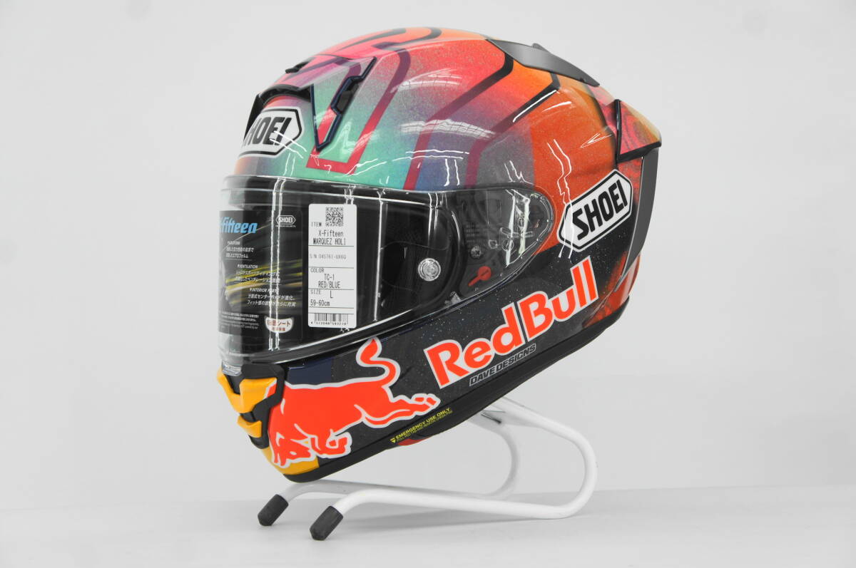 SHOEI X-Fifteen MARQUEZDAZZLE Lサイズ 新品未使用 Yahoo!オークション - SHOEI X-Fifteen MARQUEZ HOLI 新品 L