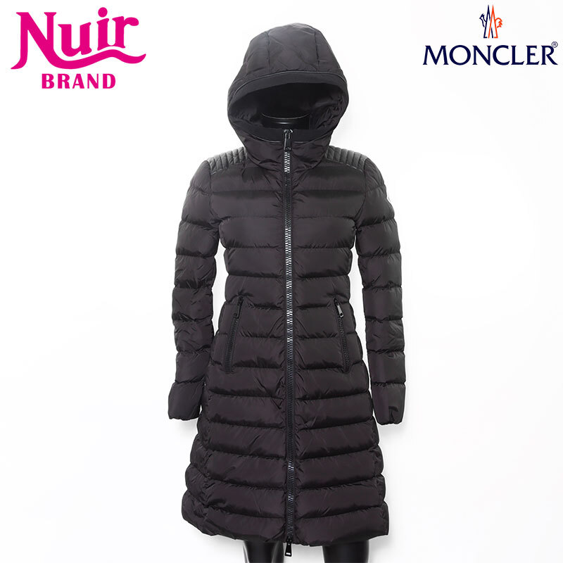 その他ブランド ダウンジャケット Moncler モンクレール TALEVE GIUBBOTTO Size:00 ロング コート ブラック