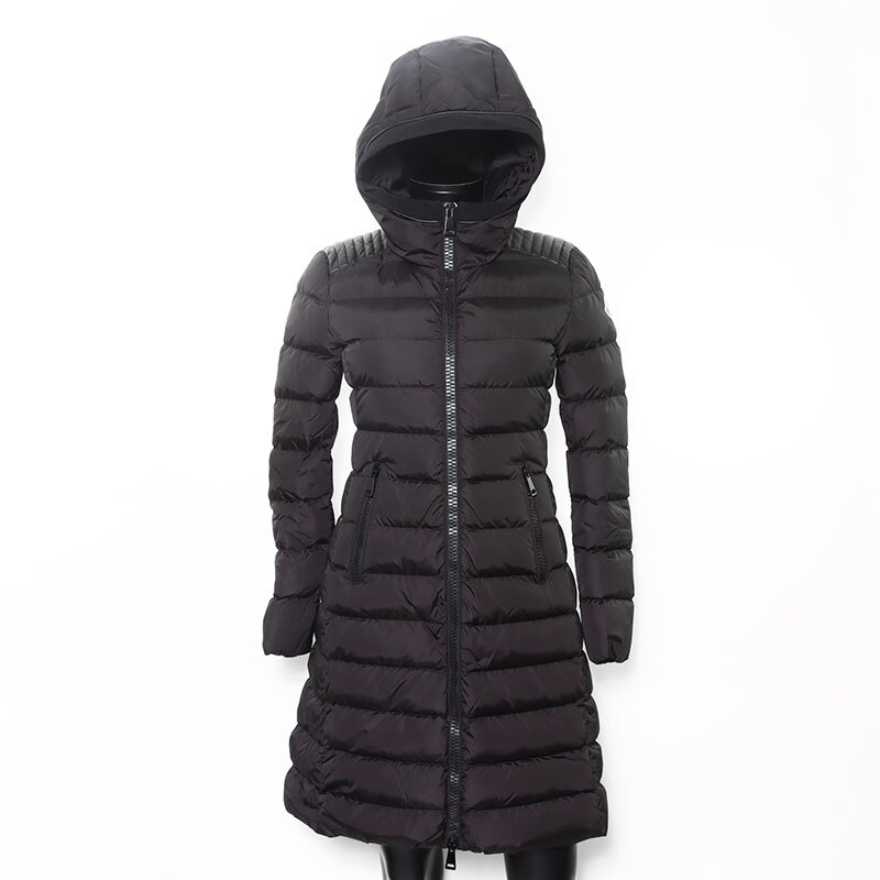 その他ブランド ダウンジャケット Moncler モンクレール TALEVE GIUBBOTTO Size:00 ロング コート ブラック