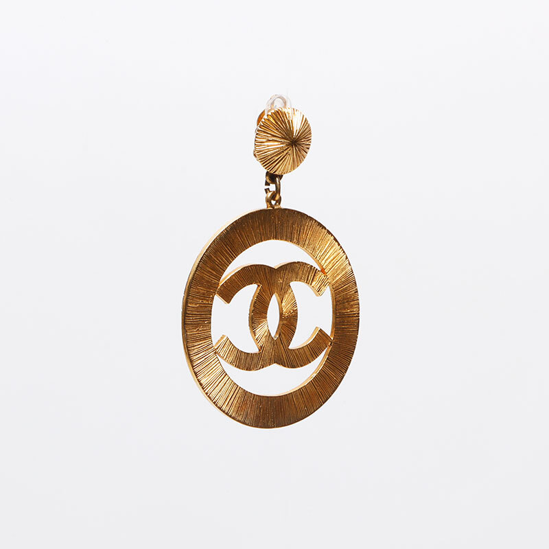 シャネル CHANEL イヤリング デカココマーク 93A 1993 ゴールド