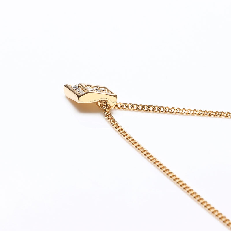  Christian Dior Christian Dior колье CD Logo Gold 