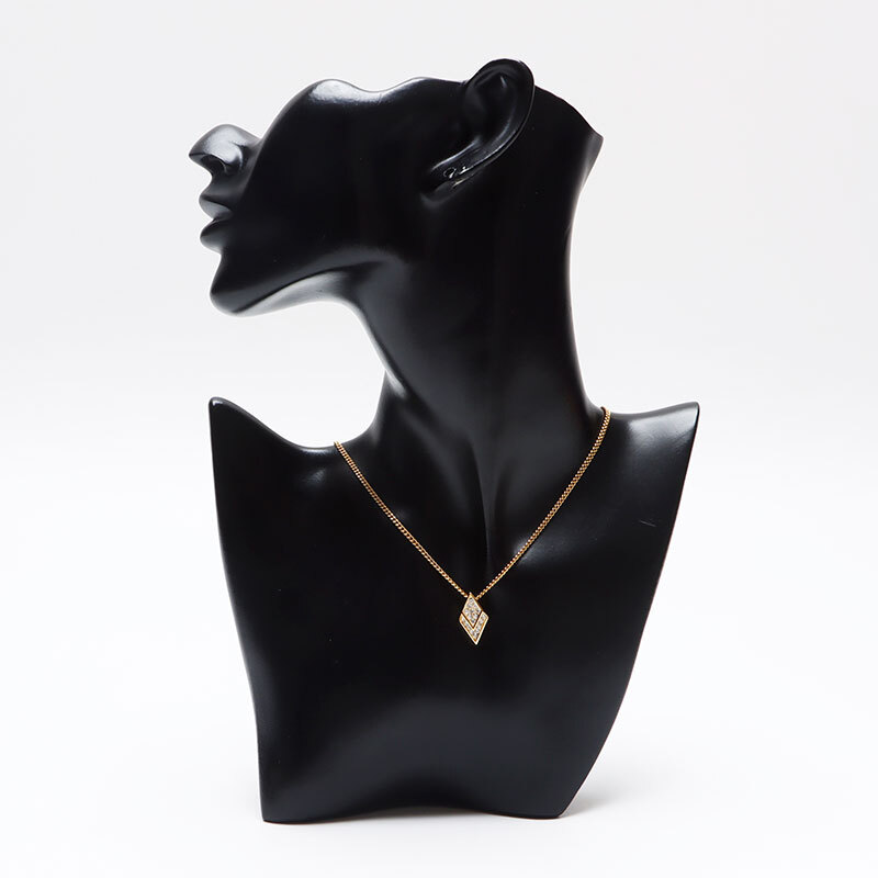  Christian Dior Christian Dior колье CD Logo Gold 