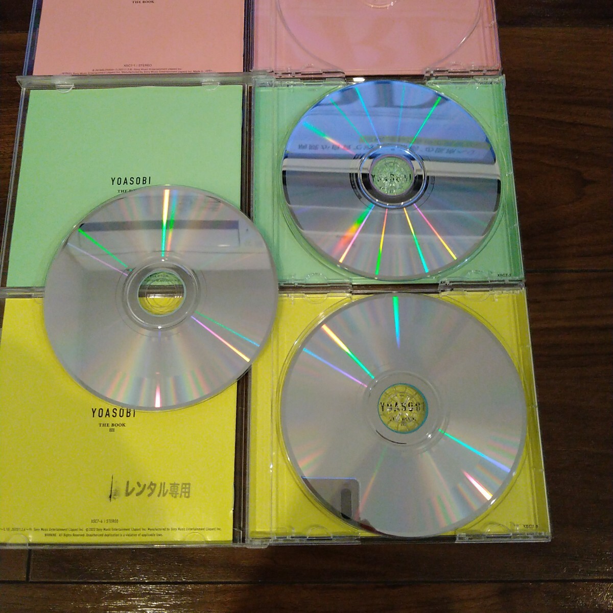 YOASOBI CDアルバム THE BOOK Ⅰ Ⅱ Ⅲ レンタル版 3タイトル YOASOBI CDアルバム THE BOOK Ⅰ Ⅱ Ⅲ レンタル版 3タイトル