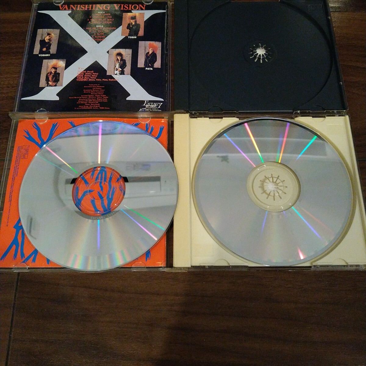 X JAPAN CDアルバム 4タイトルセットVANISHING VISION BLUE X JAPAN CDアルバム 4タイトルセットVANISHING VISION BLUE