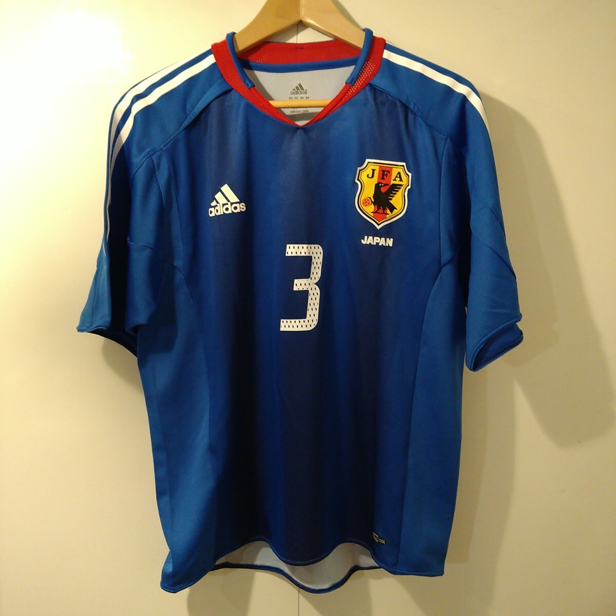 adidas アディダス サッカー日本代表　松田直樹　ユニフォーム adidas アディダス サッカー日本代表松田直樹ユニフォーム