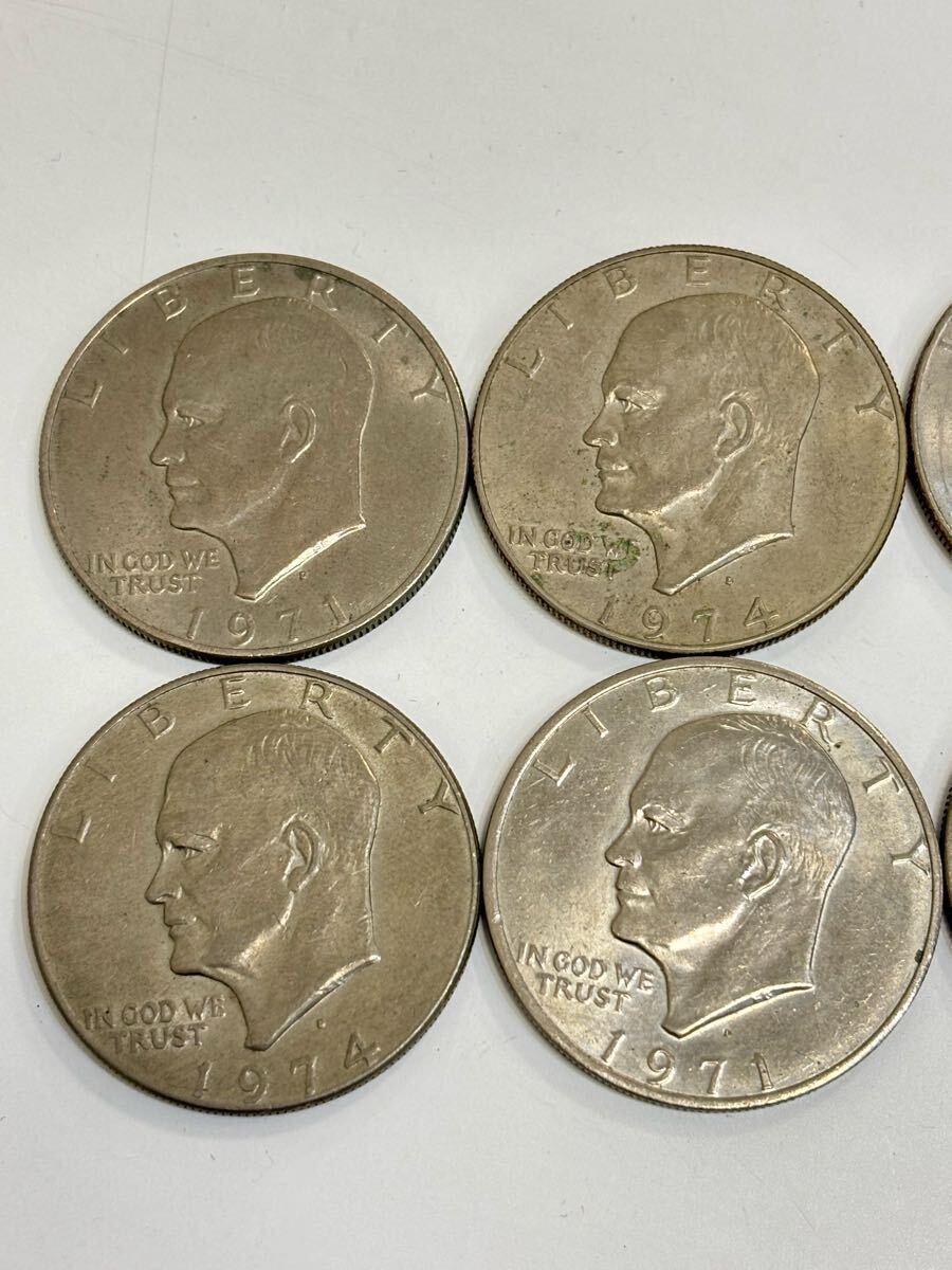 アメリカ USA 1ドル 白銅貨 1971年〜1977年 リバティコイン アメリカ USA 1ドル 白銅貨 1971年〜1977年 リバティコイン
