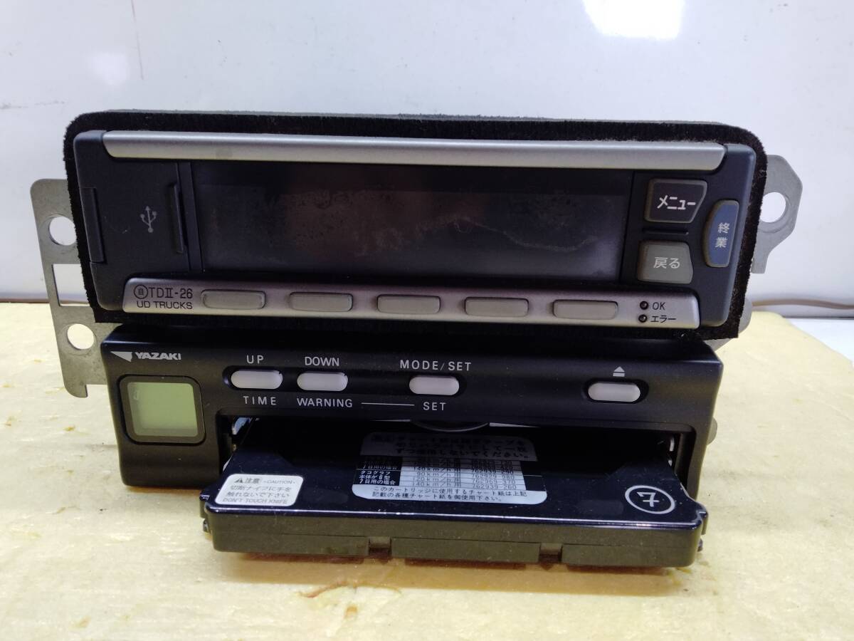 UD トラックス NDT200 TDⅡ-26 YAZAKI 62511-6710 デジタコ UD トラックス NDT200 TDⅡ-26 YAZAKI 62511-6710 デジタコ