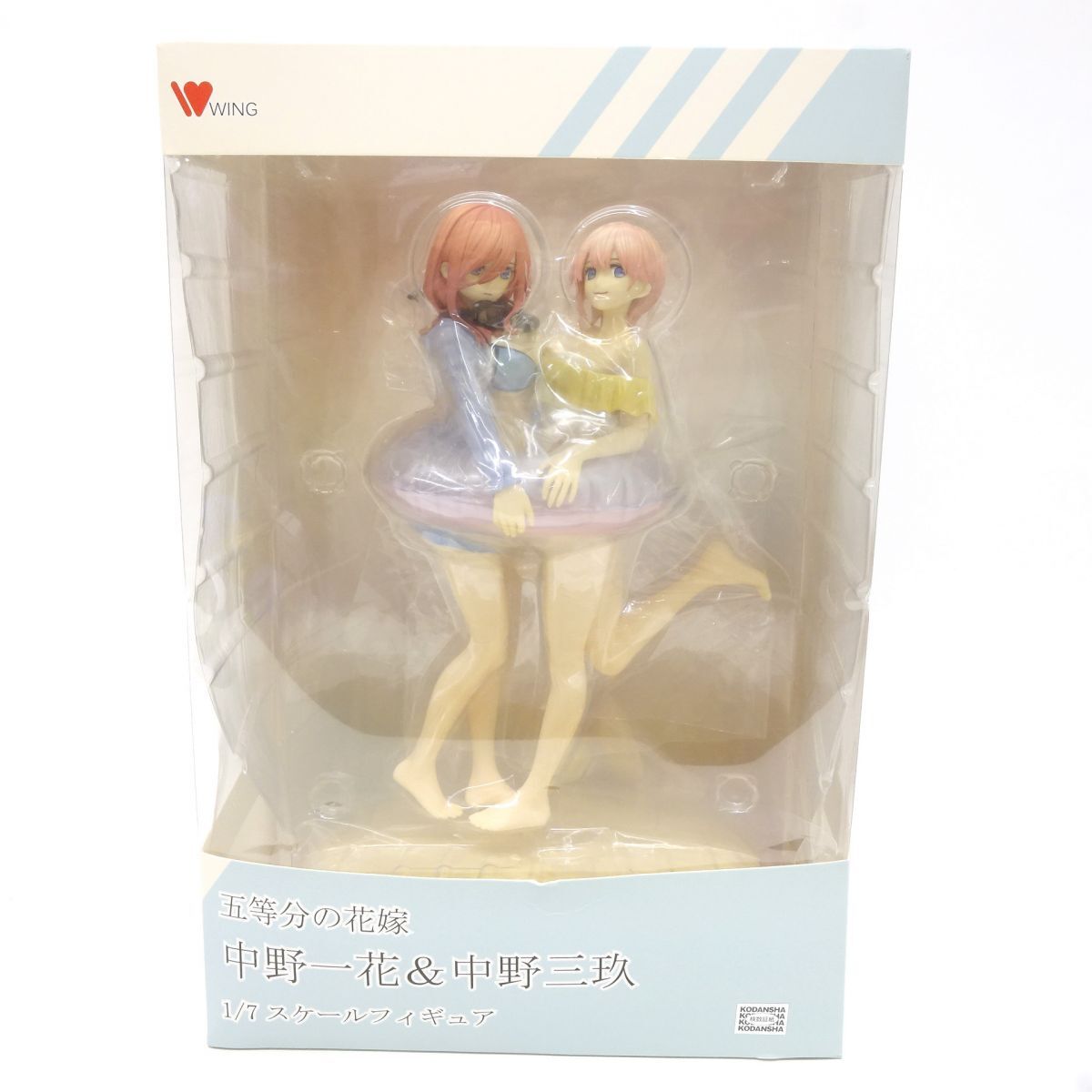 五等分の花嫁 フィギュア WING 五等分の花嫁 1/7 中野一花&中野三玖 フィギュア(五等分