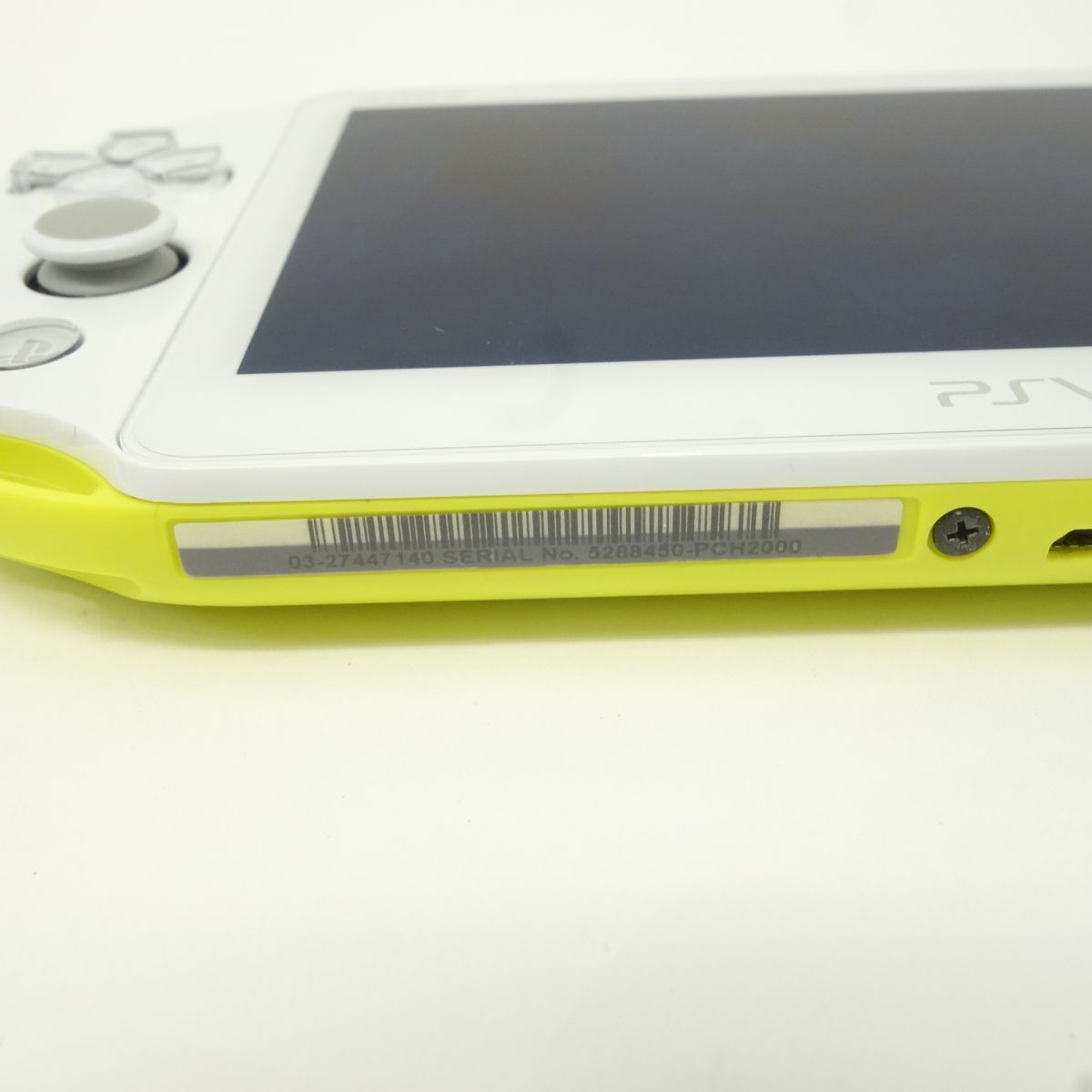 060 SONY ソニー PlayStation Vita PSVITA Wi-Fiモデル ライム 060 SONY ソニー PlayStation Vita PSVITA Wi-Fiモデル ライム