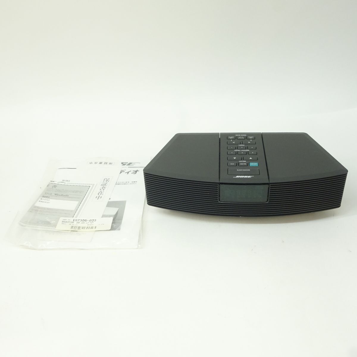 100 BOSE ボーズ WAVE RADIO ウェーブラジオ AWR1-0W ※現状品 100 BOSE ボーズ WAVE RADIO ウェーブラジオ AWR1-0W ※現状品