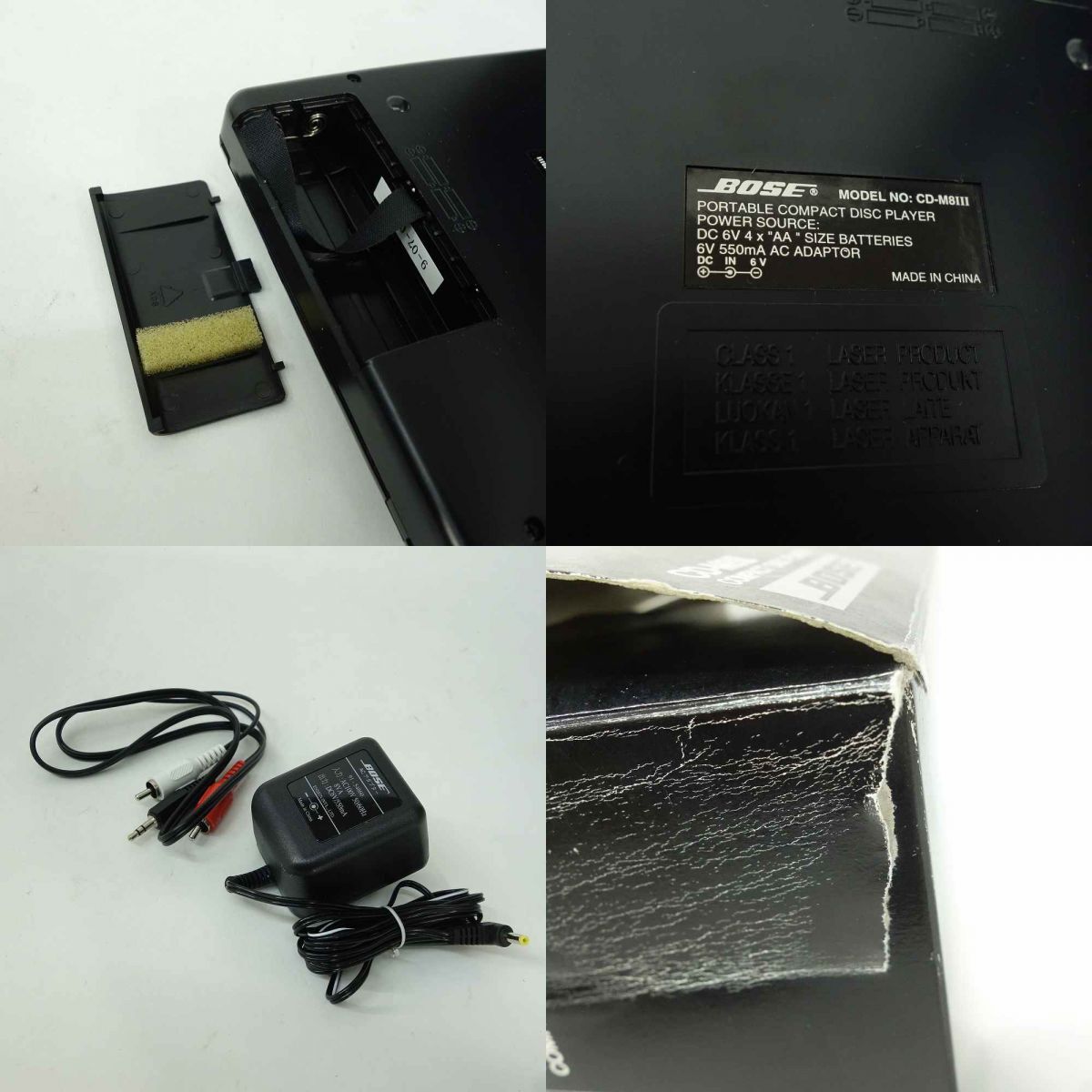 100 BOSE ボーズ CD-M8 III コンパクトディスクプレーヤー CD 100 BOSE ボーズ CD-M8 III コンパクトディスクプレーヤー CD